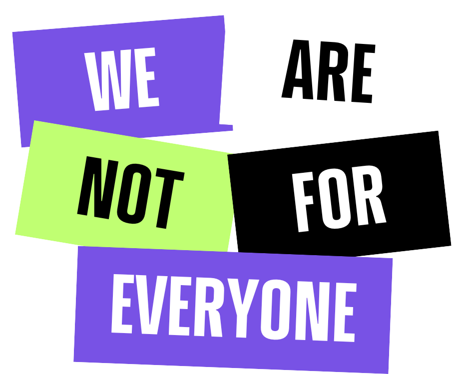 Different Edge - We are not for everyone Mobile